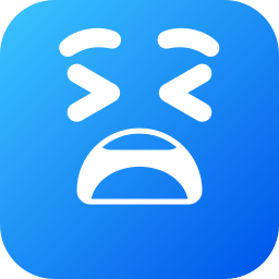 Sad face icon