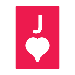 Jack of hearts icon