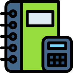 Accounting book icon