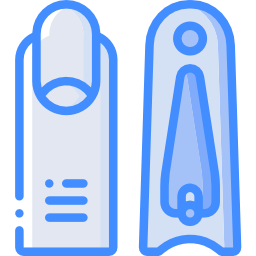 Nail clippers icon