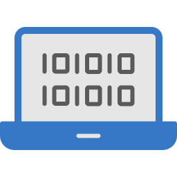 Binary code icon