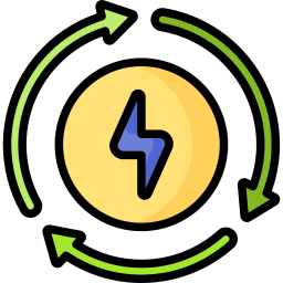 energie recyceln icon