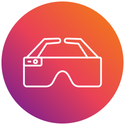 Smart glasses icon