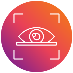 Eye scanner icon