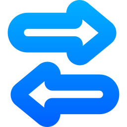 Left and right icon