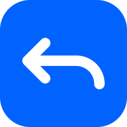 Turn left icon