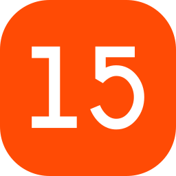 número 15 Ícone