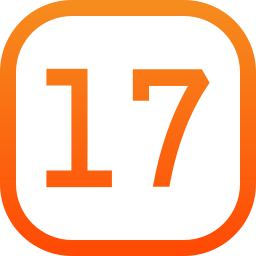 número 17 Ícone