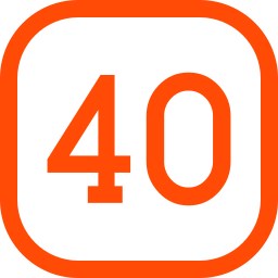 40 Ícone