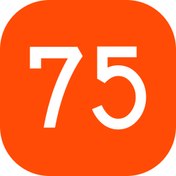 75 Ícone