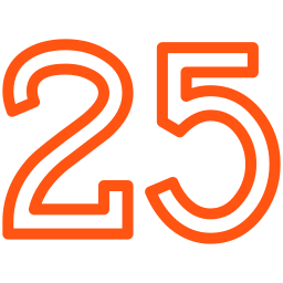 número 25 Ícone