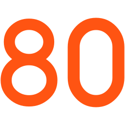 80 Ícone