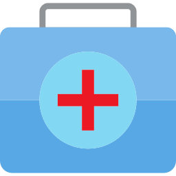 First aid kit icon