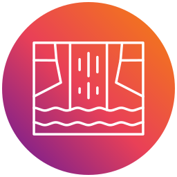 Waterfall icon