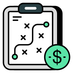 strategisch plan icoon