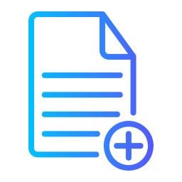 New document icon