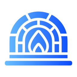 Stone oven icon