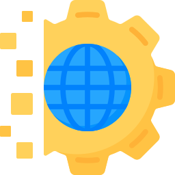 Digital transformation icon