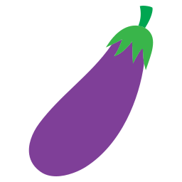 aubergine Icône