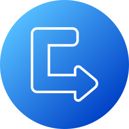 Turn right icon