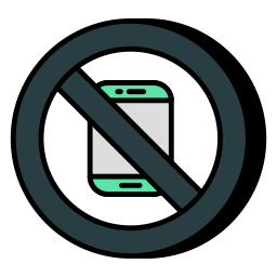 No mobile icon