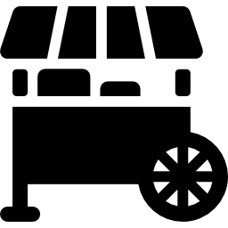 tragbares lebensmittelgeschäft icon