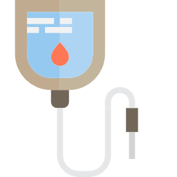 Blood transfusion icon