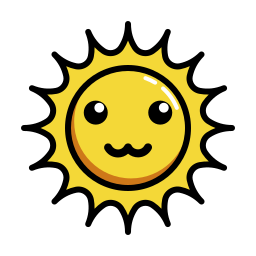 Sun icon