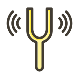 Tuning fork icon