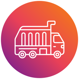 Dump truck icon