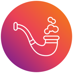 Smoking pipe icon