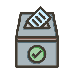 Voting box icon