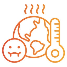 Глобальное потепление иконка