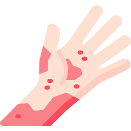 Skin rash icon