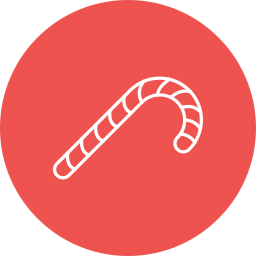 Candy stick icon