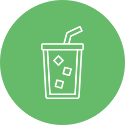 Cold drink icon