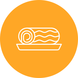 Swiss roll icon