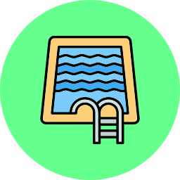 Swimming pool icon