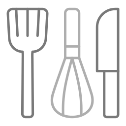 Kitchen tools icon