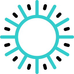 Sun icon