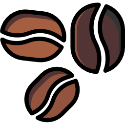 Coffee bean icon