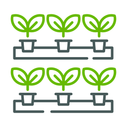 hydroponique Icône