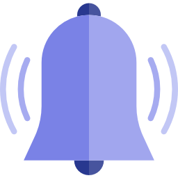 Alarm bell icon