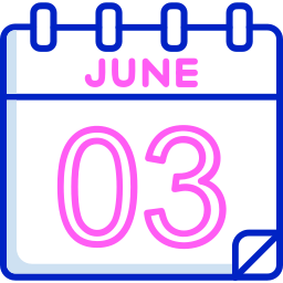 June 3 icon