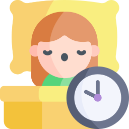 Healthy sleep icon