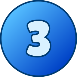 número 3 Ícone