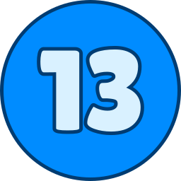 13 icoon