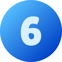 número 6 Ícone