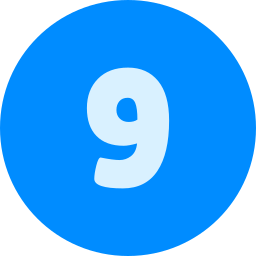 número 9 Ícone