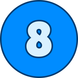 Number 8 icon